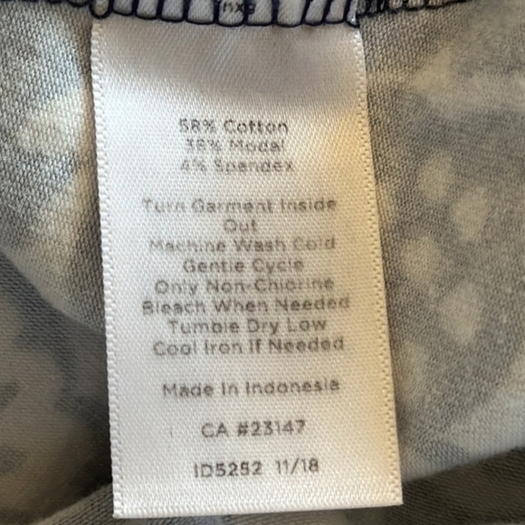 Talbot's Navy Paisley and Floral Sleeveless Maxi Dress Size Small Petite - Picture 7 of 9